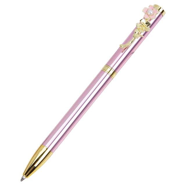 Stylos à Bille Stylo en Métal pour Journalisation Stylos Rétractables Cadeaux pour Femmes École Mariage Maison 1ML