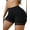 Black, variant on USEASY Mid Waisted Shapewear Shorts for Women Tummy Control Shaping BoyShort with Lace Trim