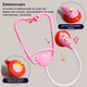 thumbnail image 3 of Juguetes De Doctor Medicina Rol Para Niños Con Caja ,75 Pcs Xtellar rosa, 3 of 4
