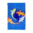 thumbnail image 1 of Betsy Drake KT857 Swirling Koi Kitchen Towel, 1 of 1