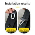 10 Sets Car Seat RE32 Belt Button Stop,AntiSlip Seatbelt Stopper Kit