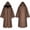 Coffee, variant on BFHHYA Kids Hooded Wizard Robe Long Sleeve Tunic Cloak Medieval Hooded Robe Halloween Witch Outfit for Boys Girls
