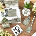 thumbnail image 3 of Janrevotw Summer Tray Decorations Home Tiered Tray Decorations Summer Wooden Logos Rural Farmhouse Decorations Farmhouse Garland Party Decorations, 3 of 4