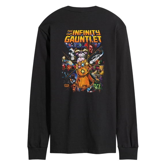 Marvel - Thanos Infinity Gauntlet - Men's Long Sleeve Graphic T-Shirt