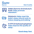 thumbnail image 3 of Dream Water Sleep Aid Supplement Drink; Melatonin 5mg, GABA, 5-HTP; Zero Sugar, Natural Flavors, No Added Colors, 2.5 oz Liquid Sleep Shots, Snoozeberry, 12-Count, 3 of 8