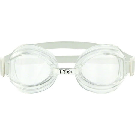 UPC: 0036702110419 | TYR Racetech Goggle: Clear Frame/Clear Lens