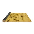 thumbnail image 2 of Ahgly Company Indoor Rectangle Abstract Yellow Modern Area Rugs, 8' x 10', 2 of 4