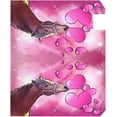 thumbnail image 3 of WOOR Pink Valentine''s Day Horse with Heart Magnetic Magnetic Mailbox Cover Standard Size for Garden Yard Outdoor Decorations-18 x 20.8", 3 of 5
