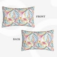 thumbnail image 2 of Honeii Abstract Marble Texture Decorative Throw Pillow Case - Elevate Your Couch, Sofa, or Bed with Stylish Home Decor, Perfect Gift Idea-16"x24", 2 of 6