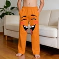 thumbnail image 3 of Orange Children Boy Girl Print Pants for Child Spandex Beach Brunch Hawaiian Tropical Straight Leg Long Leg Summer Fall Pants 2026 Clothes Y2K 13 Years, 3 of 9