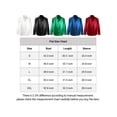 thumbnail image 3 of Spencer Mens Long Sleeve Plain Shirts Casual Dress Shirts Button Down Male Satin Blouses for Wedding Party Formal Business, Size S-2XL, 3 of 8