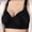 Black, variant on Tuosodrolic Plus Size Sports Bras for Women Wireless Comfortable Push Up Bra Support Full Coverage Bralette Everyday Bras