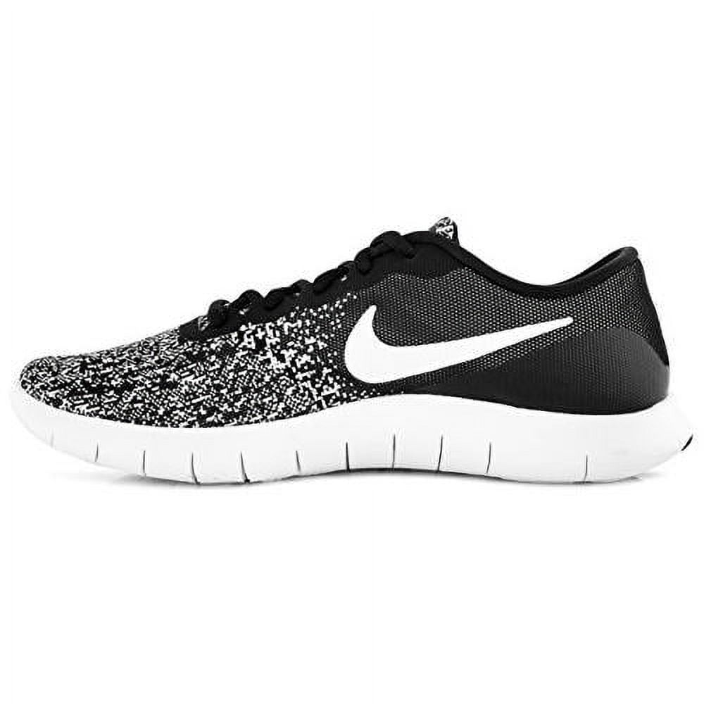 Nike Women s Flex Contact Running Sneakers Size 10 B M US Black White Walmart