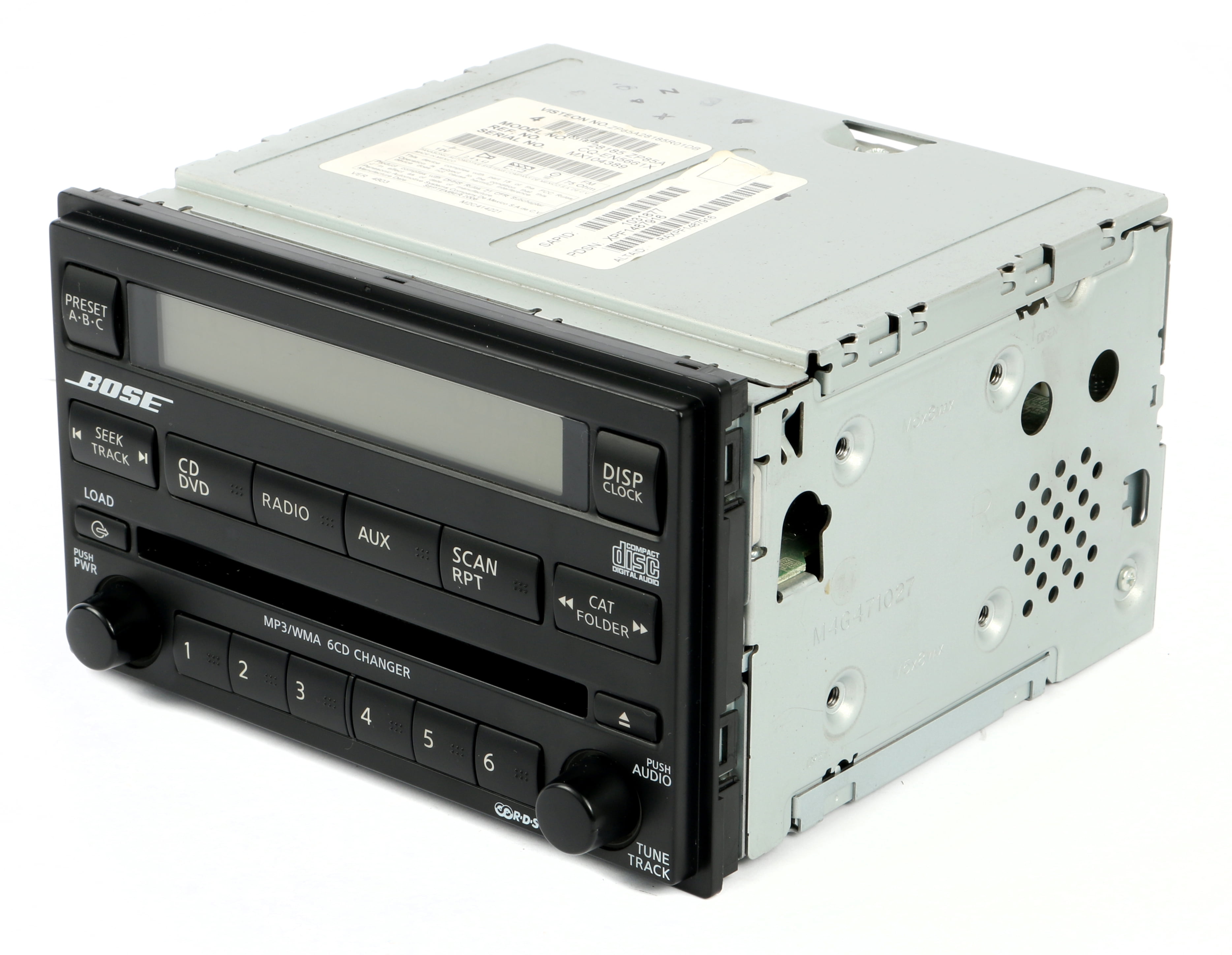 Restored 2005-07 Nissan Pathfinder OEM Original AM FM Radio MP3 6 Disc Player 28185ZP85A (Refurbished)