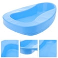 thumbnail image 4 of Raindrops Elderly Bed Pan Plastic Bedpan for Bedridden Patients, Ideal for Home and Hospital Use, 4 of 8