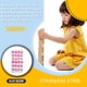 thumbnail image 3 of 1 Juego de envolturas navideñas para uñas, prensa en las uñas para niños, calcomanías artísticas para los dedos de los pies, herramienta de Pinceles de maquillaje y herramientas PNT-16-10 Jumpingount  CE011468-10, 3 of 6