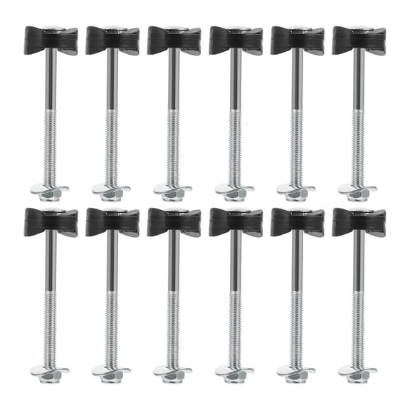 LeeQinersw 12Piece Trampoline Screws Durable Safety Easy to Install Anti Fall Fixer for