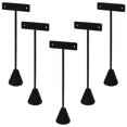thumbnail image 3 of KINJOEK 6 Packs 6.7 Inches Black Velvet T Stand Earring Display, Jewelry Display Stand, T Bar Display for Tradeshow, Home Business, 3 of 5