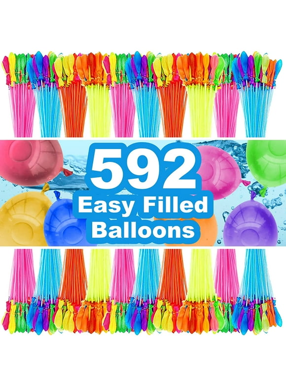 Water Balloons in Bubbles & Water Balloons