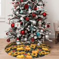 thumbnail image 5 of Yiaed Pumpkins And Sunflowers3 Print Christmas Tree Skirt , Tree SkirtsTree Mat for Christmas Winter Holiday Indoor Decorations-36", 5 of 7