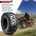 thumbnail image 5 of Set 4 Radial ATV Tires 27x9R14 & 27x11R14 for 16-17 Honda Pioneer 1000 LE/Delux, 5 of 6