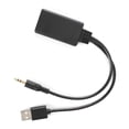 thumbnail image 4 of Cable adaptador receptor Bluetooth 5.0 USB + puerto de 3,5 mm Audio estéreo para altavoz auxiliar de coche universal, 4 of 14
