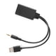 thumbnail image 4 of Cable adaptador receptor Bluetooth 5,0 USB + puerto de 3,5mm Audio estéreo para altavoz auxiliar de coche Universal, 4 of 5