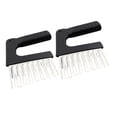 thumbnail image 2 of 2PCS Stainless Steel Wave Cutter Crinkle Cutting Tool French Fry Potato Slicer Cutter for Home Kitchen Cooking, 2 of 8
