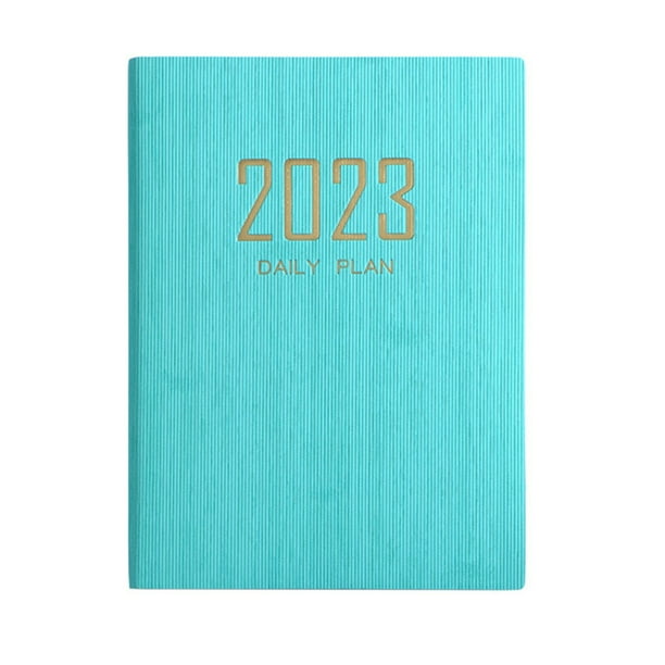 onlyliua Liquidación Bloc de Notas Del Calendario 2023 Página Interior Cuadernos de Planificación Manual de Eficiencia A5