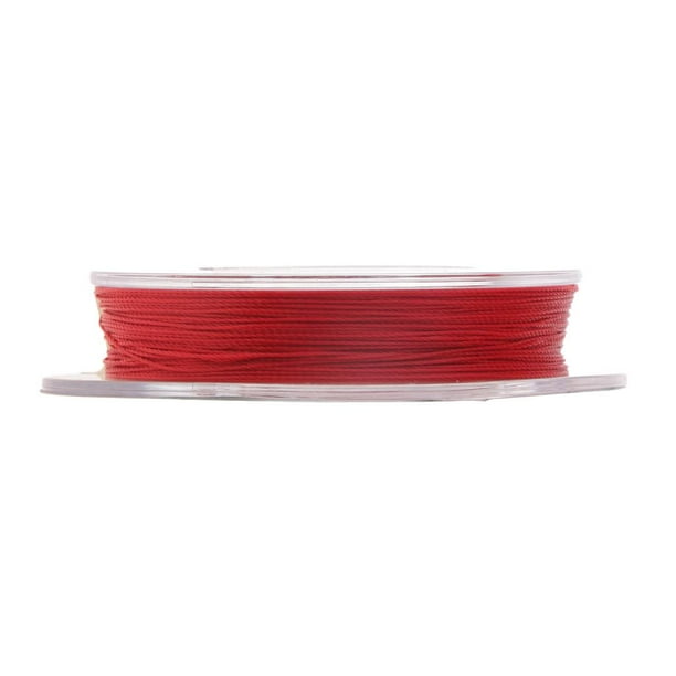 Fil De Nylon 50m Pour Construction De Canne à Pêche – Bobine Bleue Pour Ligature D'Anneaux Et Siège De Moulinet