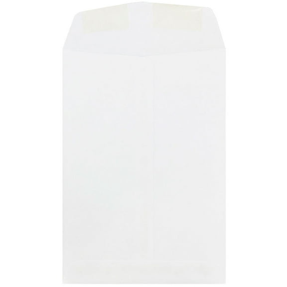 JAM Paper Open End Catalog Commercial Envelopes, 7 x 10, White, 50 per Pack