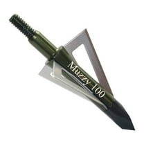 Muzzy Fixed 3 Blade 125 Grain Archery Broadhead (6 Pack)