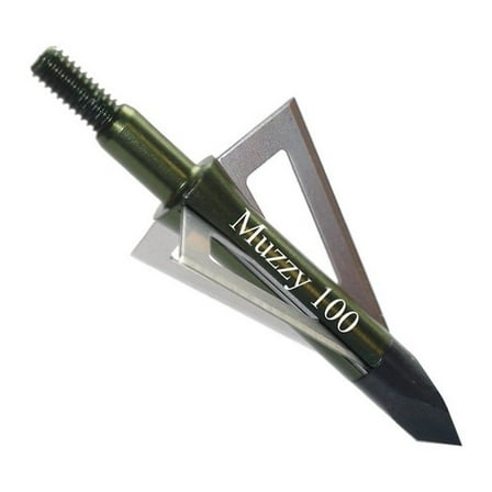 Muzzy Fixed 3 Blade 125 Grain Archery Broadhead (6 Pack)