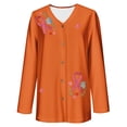 thumbnail image 5 of Fancifize Breast Cancer Cardigan for Women Cute Long Sleeve Pink Sweater Lightweight Casual Soft Knit Jacket Fall Winter Outwear for Going Out, 5 of 5