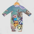 thumbnail image 4 of Adventure Time Jake The Dog Baby Long Sleeve Footless, Infant Playsuit Romper Jumpsuits for Boys Girls, 4 of 8