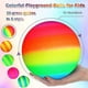 thumbnail image 2 of 20 Pcs Playground Balls 6 Inches Dodgeball Kick Balls For Kids Adults Colorful, 2 of 5