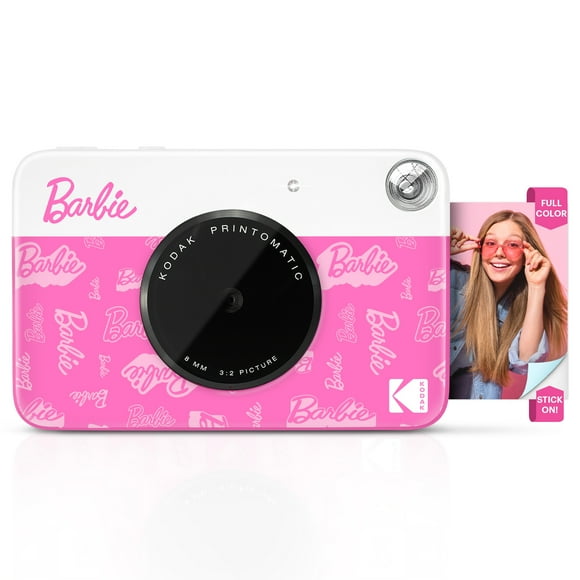 Barbie x Kodak Printomatic 2x3” Instant Print Camera, 5MP Portable Instant Camera - Signature Style