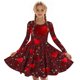 thumbnail image 3 of Vestidos de Manga Larga de las Niñas Tamaño 7-8 No Se Aplica Aquí, Manga Larga Vestido de Línea para las Mujeres No Incluido, Twirly Skater Vestido Escolar, 3 of 6