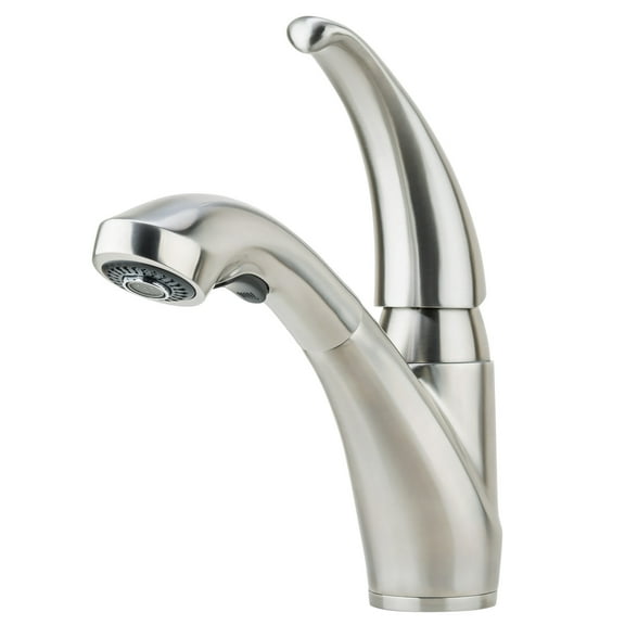 Miseno Mk036 Puresteel 1.8 GPM Pull-Out Kitchen Faucet - Brushed Stainless