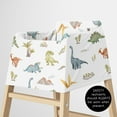 thumbnail image 5 of Sweet Jojo Designs Watercolor Dinosaur Dino Boy Multi Use Baby Car Seat and Nursing Cover, 5 of 6