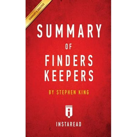 Summary of Finders Keepers : By Stephen King Includes (Best Gifts For Stephen King Fans)