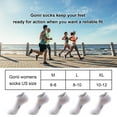 thumbnail image 5 of Ankle Socks Womens Running Athletic No Show Socks Cushioned 5-Pairs, 5 of 5