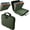 Green, variant on Fireproof Document Box, Fireproof Organizer Safe Box with Lock, Portable Office Storage Cabinet for Letter/Legal Size Folder/Certificate