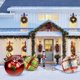 thumbnail image 5 of Bola decorada inflable de PVC de Navidad al aire libre, bola inflable de Navidad gigante decoraciones para árboles de Navidad, 5 of 5