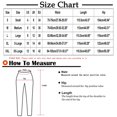 thumbnail image 2 of SDNall Womens Fashion Casual Solid Elastic Waist Trousers Long Straight Pants, 2 of 9