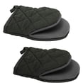 thumbnail image 1 of Youkk Black Silicone Oven Mitts For Seamless Cooking Experience Heat-resistant And Easy To Clean Scratch, 1 of 6