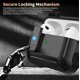 thumbnail image 3 of Yanonmyfd  for Airpods Pro 3 Case with Lock Clip, Rugged Apple Airpods Pro 3rd Generation Cover 2025 Men Women, Armor Shockproof iPod Pro3 Gen Protective Hard Shell with Carabiner&Cleaner kit, Black, 3 of 20