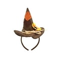 thumbnail image 4 of Nicky Bigs Novelties Unisex Adults Mini Scarecrow Hat On Headband Flower Halloween Costume Accessory, 4 of 6
