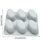 thumbnail image 4 of Moldes de silicona para hornear - Antiadherentes, aptos para uso alimentario, -40°C~230°C - para hacer chocolate/galletas/jabón, magdalenas/cubitos de hielo, reutilizables/decorativos, 4 of 7