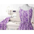 thumbnail image 6 of Soimoi Pure Silk Purple Fabric By the Yard - 42 Inch Wide - Shibori Tie & Dye - Shibori Serenity: Japanese Tie & Dye Artistry Printed Fabric, 6 of 6